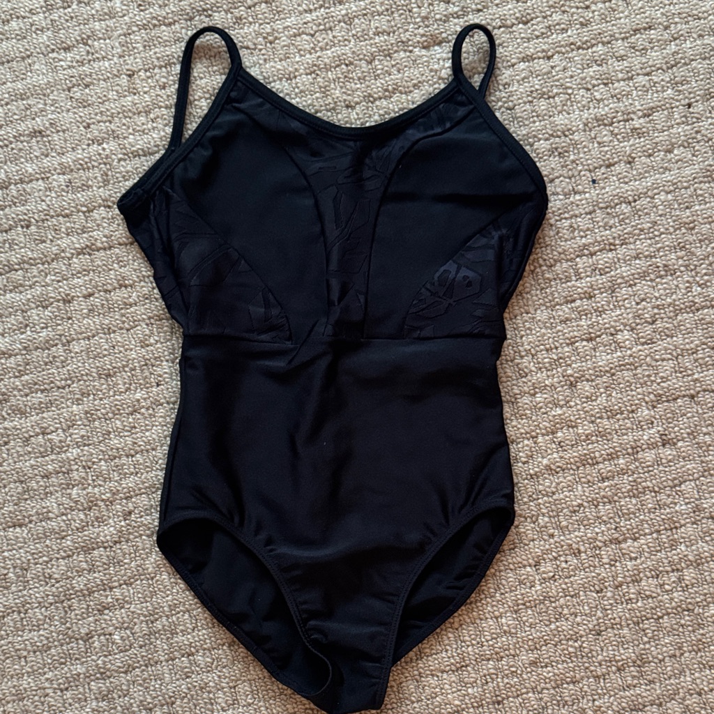 Kids Black Ballet Leotard